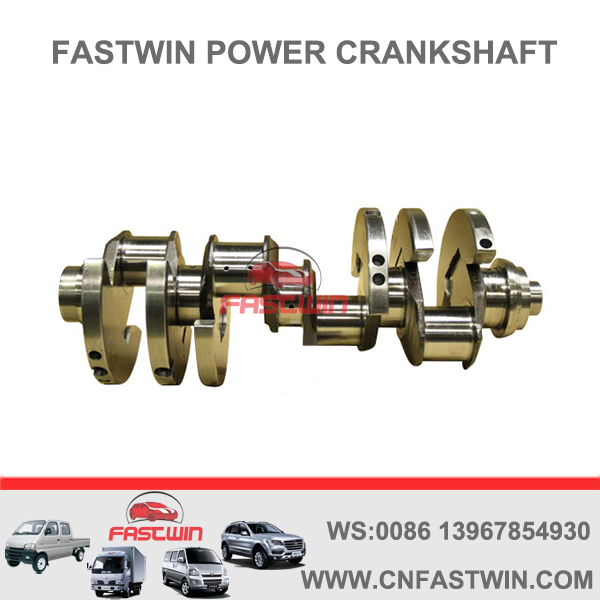 Forged Steel Diesel Engine Crankshaft Assembly For BENZ OM502